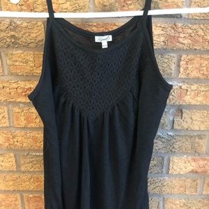 Black tank xs